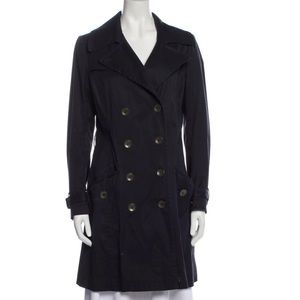 Rag & Bone Navy Trench Coat